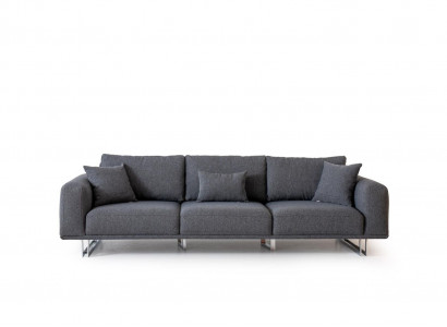 Sofa 4 Sitzer Relax Couch Couchen Bettfunktion Viersitzer Textil Sofas